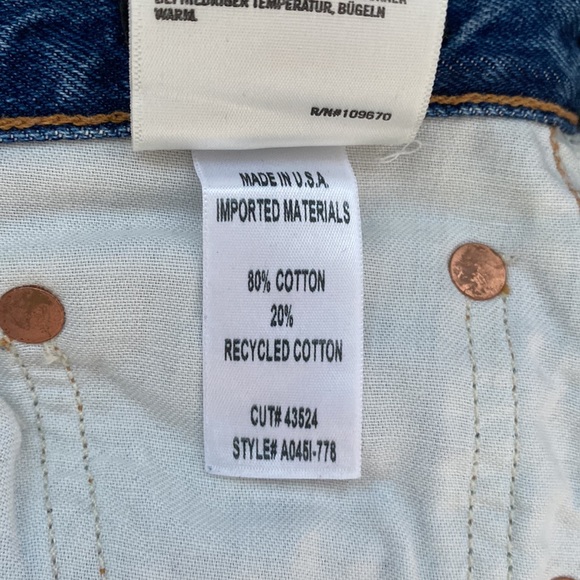 Agolde Jamie Classic Jeans in Passenger - Picture 3 of 4